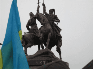 Пам'ятник Залізняку і Ґонті - Історія в школі