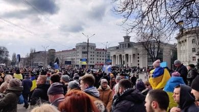 У Херсоні відбувся мітинг проти російської окупації, 5 березня-Історія в школі