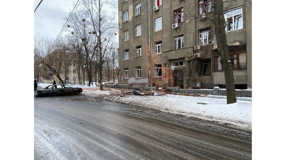 Внаслідок ударів агресора по Харкову постраждали кілька пам’яток історії та архітектури, зокрема Будинок «Слово»
