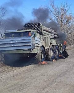 Чернігівська земля, край партизанської слави, продовжує приймати в свої обійми російських окупантів. Горять такі довгоочікувані ворогом резерви.