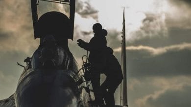 Фото служби зв'язків з громадськістю 831-ї бригади тактичної авіації Повітряних Сил Збройних Сил України.