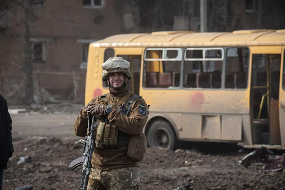 Фото зі звільненого Тростянця від 93-тя ОМБр Холодний Яр
