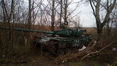 Розбита російська техніка в одному зі звільнених 93-тя ОМБр Холодний Яр населених пунктів на Харківщини.
