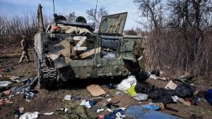 Розбита техніка російських окупантів-Історія в школі