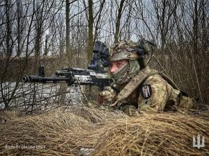 Фото служби зв'язків з громадськістю 61-ї окремої механізованої Степової бригади.