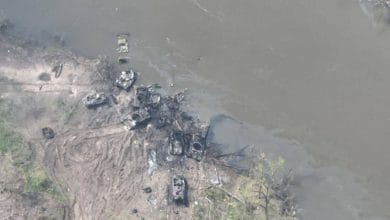 Сіверський Донець. Спроба переправи російських військ