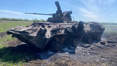 На світлині чергові результати роботи десантників 81 окрема аеромобільна бригада Десантно-штурмових військ Збройних Сил України зі знищення техніки російських окупантів.