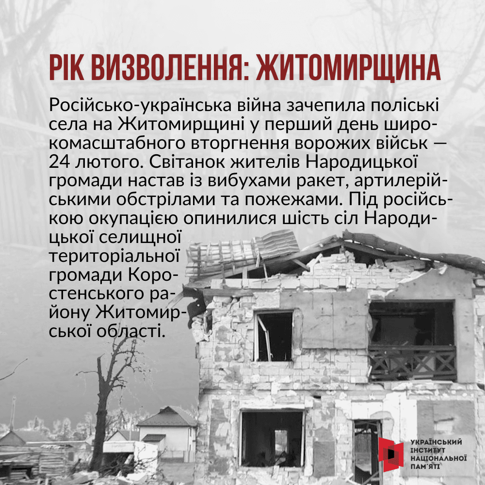 4 квітня, визволення Житомирщини