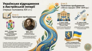 Інфографіка «Українські землі у складі Австрійської імперії наприкінці ХVІІІ – у першій половині ХІХ ст.»-Історія в школі