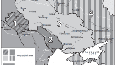 Українські окуповані території станом на 1942 рік-Історія в школі