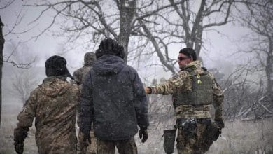 Зима довго не здавалася. Зимові фрагменти цієї весни на Донеччині з миколаївськими морпіхами.