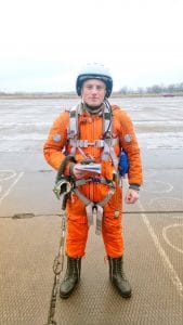 Військовий льотчик Євген Лисенко