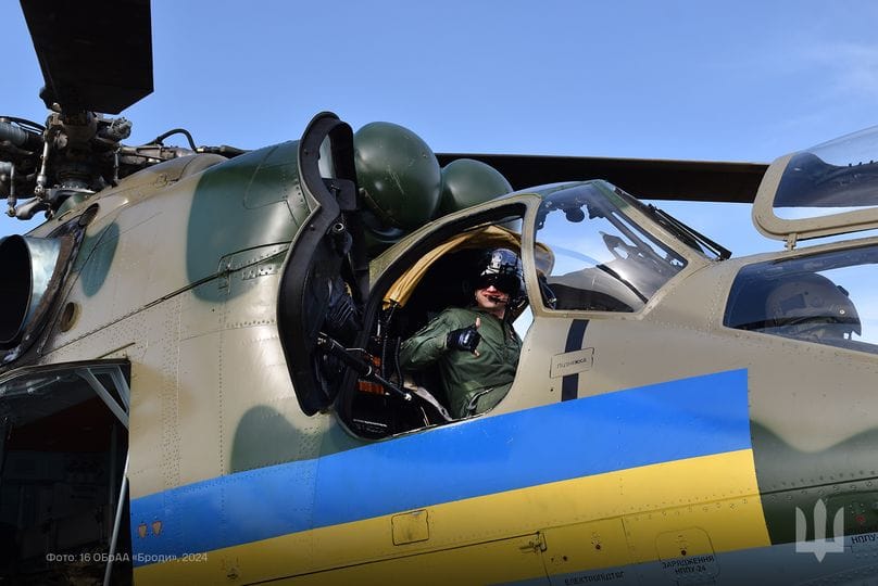 Воїни-вертолітники 16 окремої бригади армійської авіації «Броди» завжди прикриють з неба!