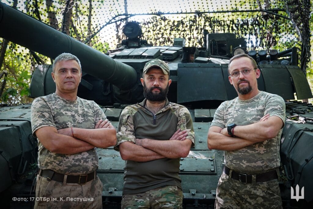 Танковий екіпаж 17-та окрема танкова Криворізька бригада імені Костянтина Пестушка.