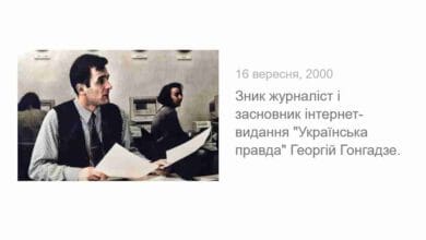 Георгій Ґонґадзе-Історія в школі