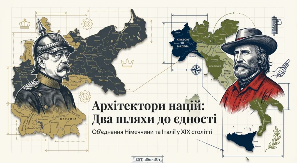Об’єднання Німеччини. Об’єднання Італії-Історія в школі