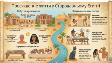 Повсякденне життя та культура Давнього Єгипту-Історія в школі