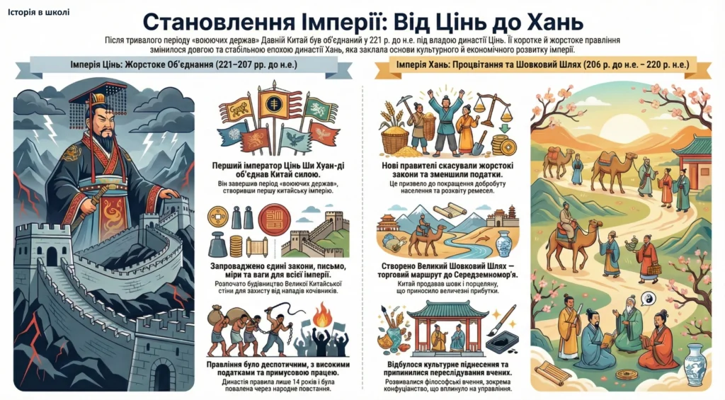Інфографіка. Давні Китай