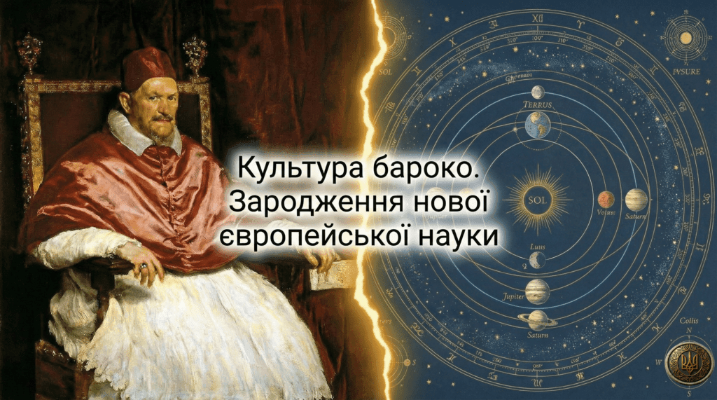 Культура бароко. Зародження нової європейської науки -Історія в школі