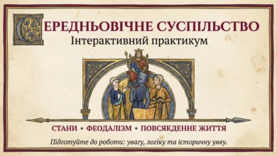 Середньовічне суспільство-Історія в школі