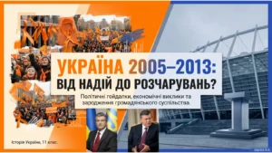 Україна 2005-2013 років-Історія в школі