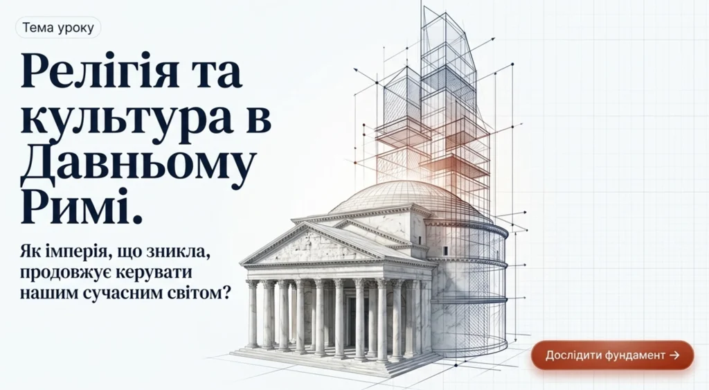 Релігія та культура в Давньому Римі-Історія в школі
