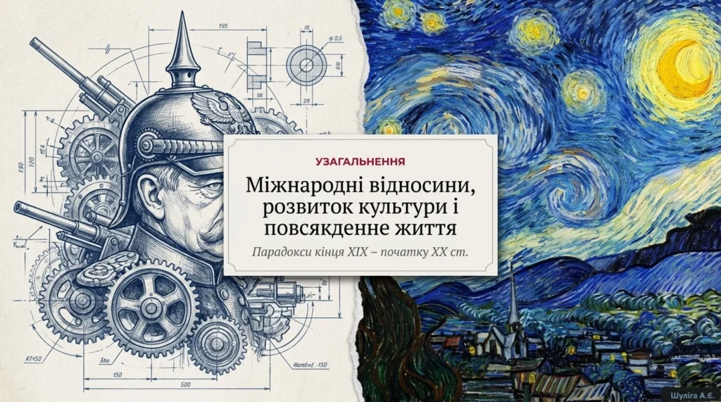 Узагальнення «Міжнародні відносини. Розвиток культури і повсякденне життя (кінець ХVІІІ – початок ХХ ст.)»-Історія в школі