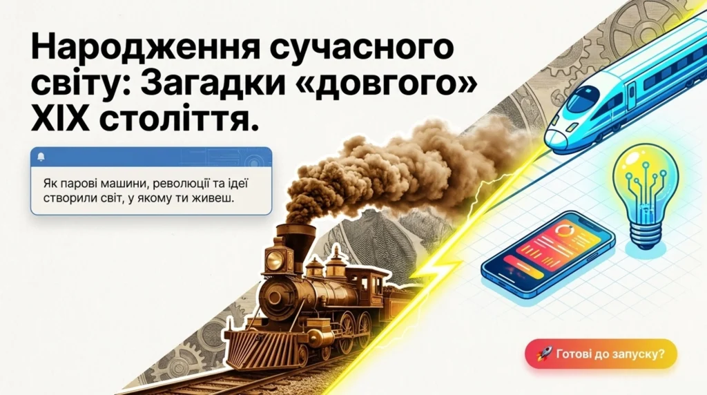 Вступ до курсу «“Довге” ХІХ ст. в історії світу»-Історія в школі